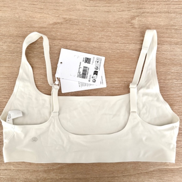 NWT Wundermost Ultra-Soft Nulu Scoop-Neck Bralette A-D Cups Size 8 in Bone - Picture 4 of 9